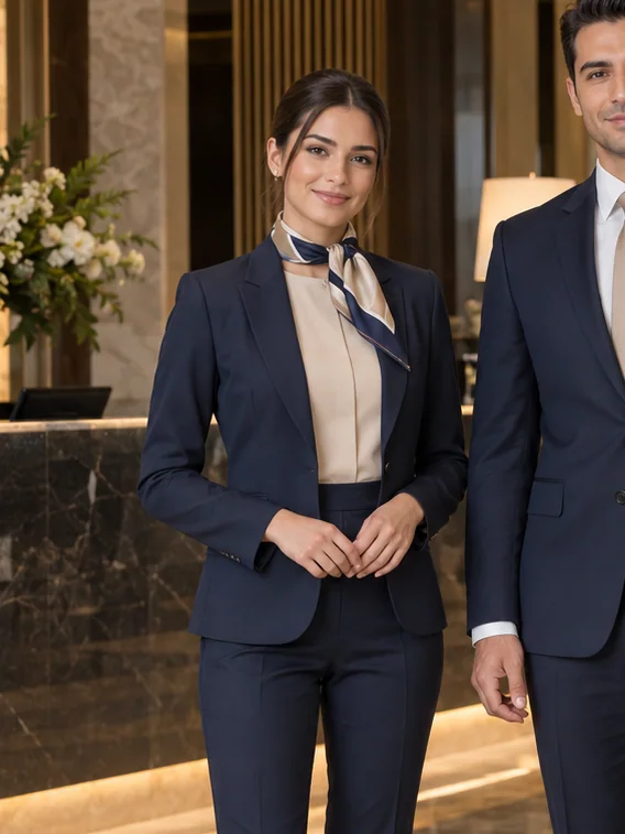 Milano Kadın Blazer Ceket — Lacivert